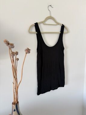 Hatch Black Maternity Tank Top